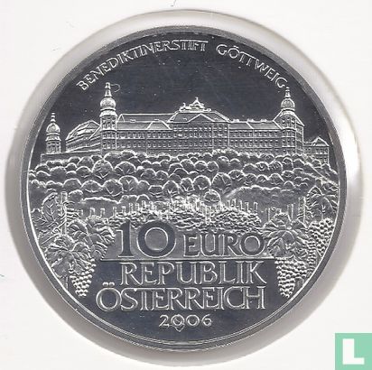 Austria 10 euro 2006 (PROOF) "Göttweig Abbey" - Image 1