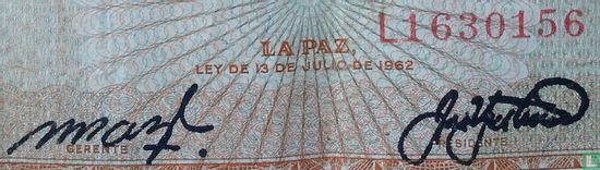 Bolivia 50 pesos bolivianos 1962 - Image 3