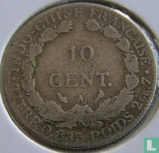 Französisch-Indochina 10 Centime 1910 - Bild 2