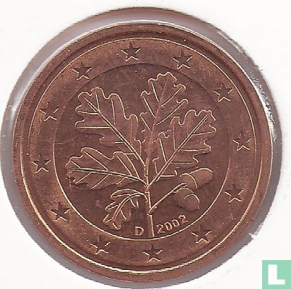 Duitsland 2 cent 2002 (D) - Afbeelding 1