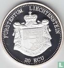 Liechtenstein 20 ecu 1993