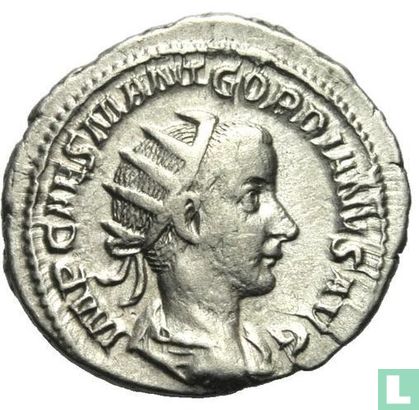 Roman Empire-AR Antoninianus Gordien III Pie  - Image 1