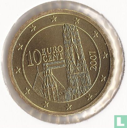 Austria 10 cent 2007 - Image 1