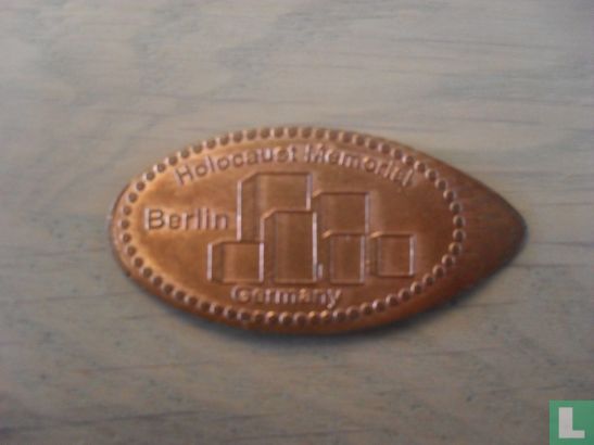 Holocaust Memorial Berlin Souvenir Penny