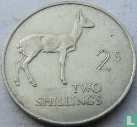 Zambia 2 shillings 1964 - Image 2