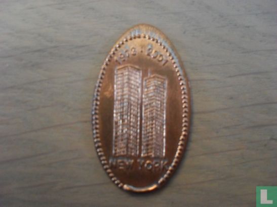World Trade Center 1973 - 2001 Souvenir Penny