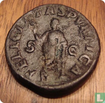 Romeinse Rijk, AE Sestertius, 222-235 AD, Julia Mamaea, Rome - Afbeelding 2