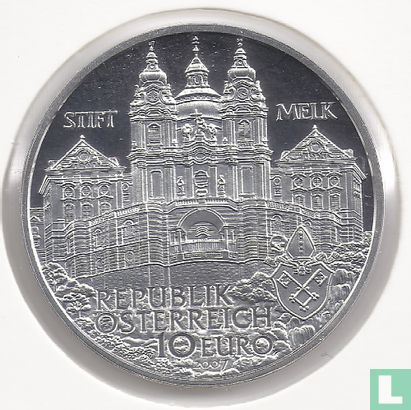 Oostenrijk 10 euro 2007 (PROOF) "Melk Abbey" - Afbeelding 1