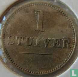 Curaçao 1 stuiver 1880 (Jesurun & Co) - Image 1