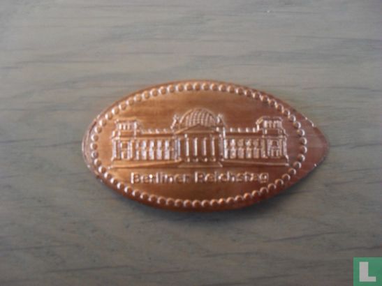 Berliner Reichstag Souvenir Penny 