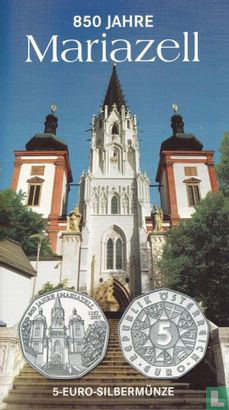 Oostenrijk 5 euro 2007 (special UNC) "850 years City of Mariazell" - Afbeelding 3
