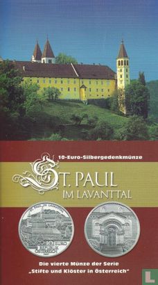 Oostenrijk 10 euro 2007 (special UNC) "St. Paul Abbey in the Lavant Valley" - Afbeelding 3