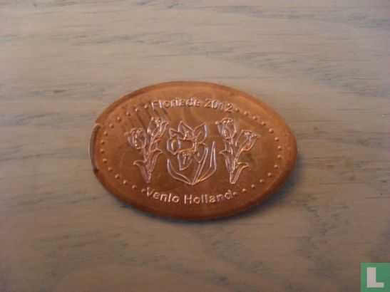 Floriade Venlo 2012 Souvenir Penny