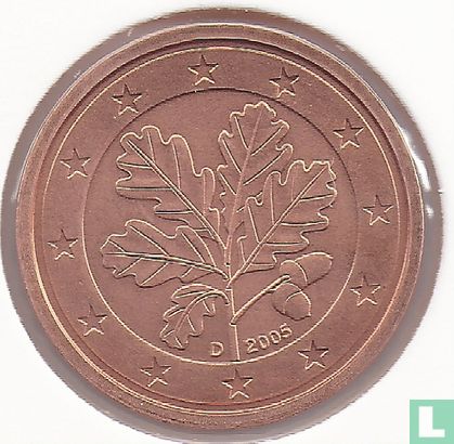 Allemagne 2 cent 2005 (D) - Image 1