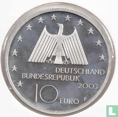Duitsland 10 euro 2003 (PROOF) "Ruhr Industrial District" - Afbeelding 1