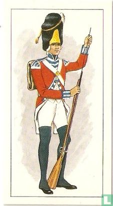Grenadier Guards, Privat, 1st Regiment Of Foot Guards, 1780.