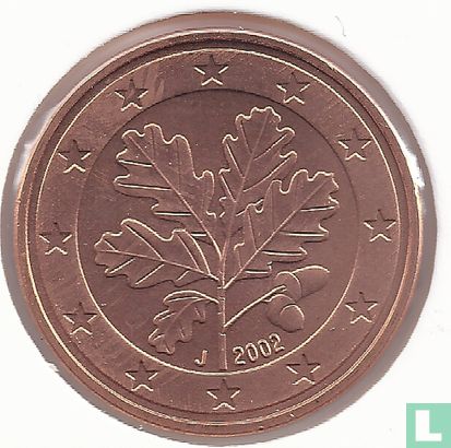 Duitsland 5 cent 2002 (J) - Afbeelding 1