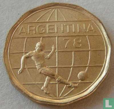 Argentine 50 pesos 1977 "1978 Football World Cup in Argentina" - Image 2