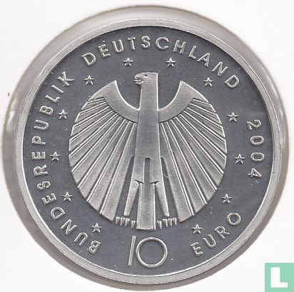 Duitsland 10 euro 2004 (PROOF - J) "2006 Football World Cup in Germany" - Afbeelding 1