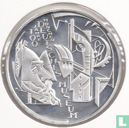 Duitsland 10 euro 2003 (PROOF) "German Museum Munich Centennial" - Afbeelding 2