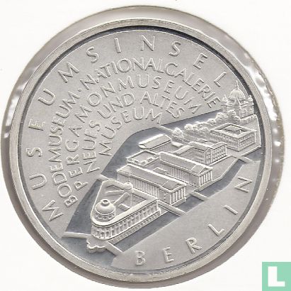 Duitsland 10 euro 2002 (PROOF) "Museumsinsel Berlin" - Afbeelding 2