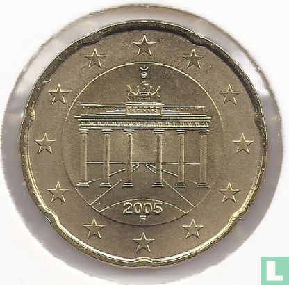 Allemagne 20 cent 2005 (F) - Image 1