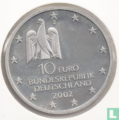 Duitsland 10 euro 2002 (PROOF) "Documenta Kassel art exhibition" - Afbeelding 1