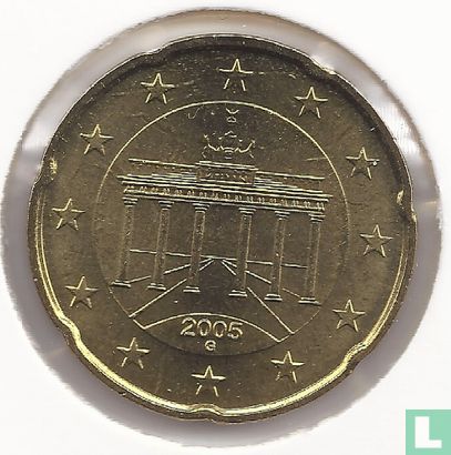Deutschland 20 Cent 2005 (G) - Bild 1