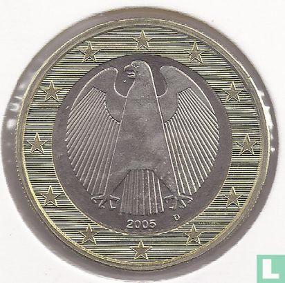 Allemagne 1 euro 2005 (D) - Image 1