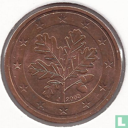 Allemagne 2 cent 2003 (J) - Image 1