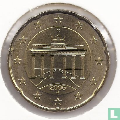 Deutschland 20 Cent 2005 (J) - Bild 1