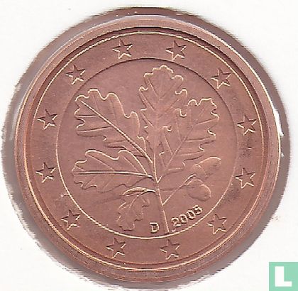 Allemagne 1 cent 2005 (D) - Image 1
