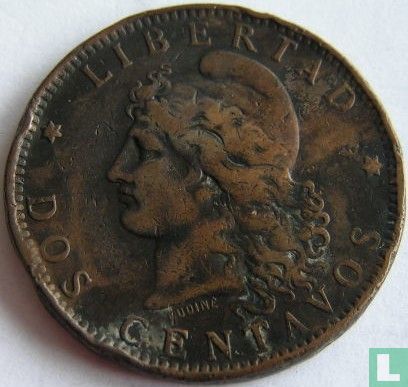 Argentinië 2 centavos 1888 - Afbeelding 2