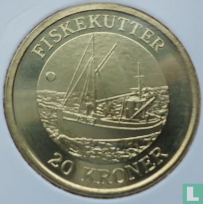 Denemarken 20 kroner 2012 "Fiskekutter" - Afbeelding 2