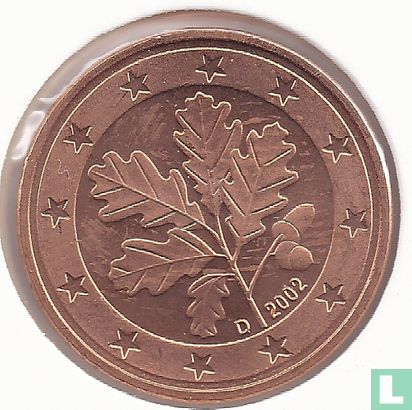 Allemagne 5 cent 2002 (D) - Image 1