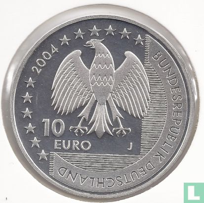 Allemagne 10 euro 2004 (BE) "Wadden sea National park" - Image 1