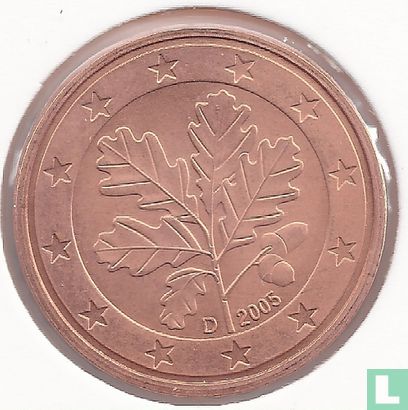 Duitsland 5 cent 2005 (D) - Afbeelding 1