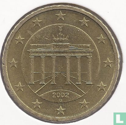 Allemagne 50 cent 2002 (G) - Image 1