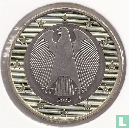Duitsland 1 euro 2005 (G) - Afbeelding 1