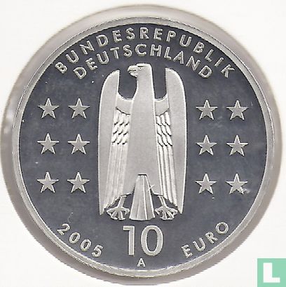 Duitsland 10 euro 2005 (PROOF) "1200 years of Magdeburg" - Afbeelding 1