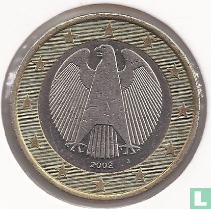 Germany 1 euro 2002 (J) - Image 1