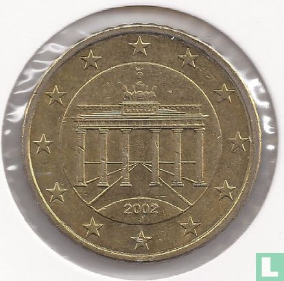 Allemagne 50 cent 2002 (J) - Image 1