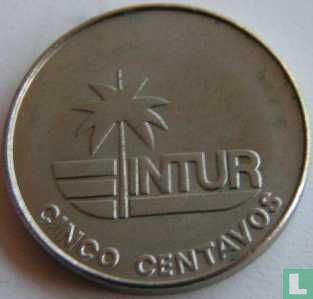 Cuba 5 convertible centavos 1981 (INTUR - type 1) - Afbeelding 2