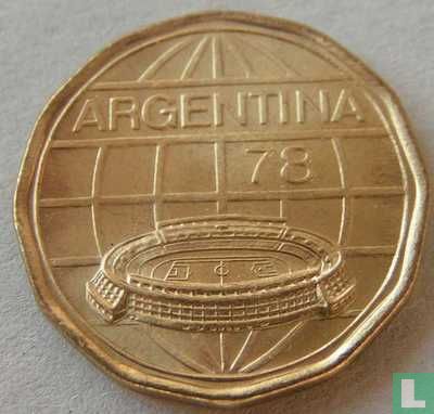 Argentina 100 pesos 1977 "1978 Football World Cup in Argentina" - Image 2