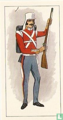 Sherwood Foresters, Private, Derbyshire Regiment, 1857.