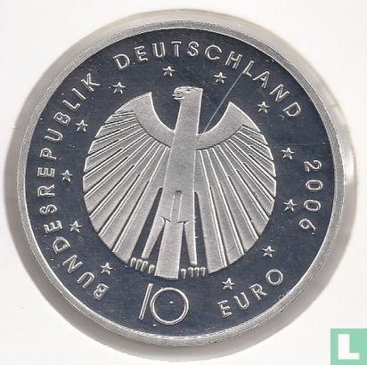 Duitsland 10 euro 2006 (PROOF - G) "2006 Football World Cup in Germany" - Afbeelding 1