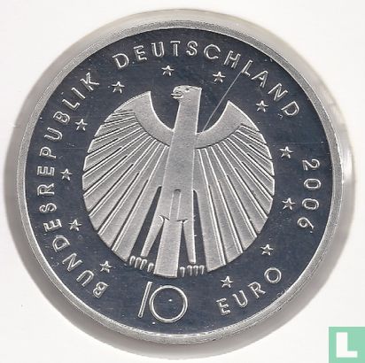 Duitsland 10 euro 2006 (D) "2006 Football World Cup in Germany" - Afbeelding 1