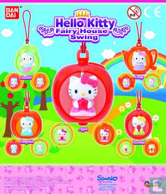 Hello Kitty Fairy House Swing complete serie