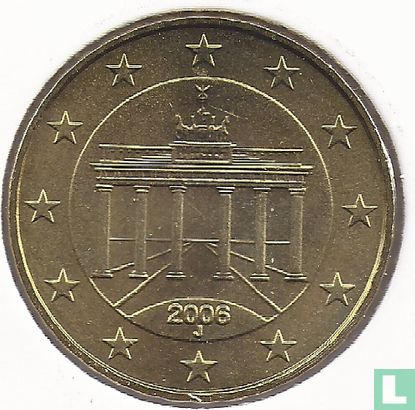 Allemagne 10 cent 2006 (J)  - Image 1