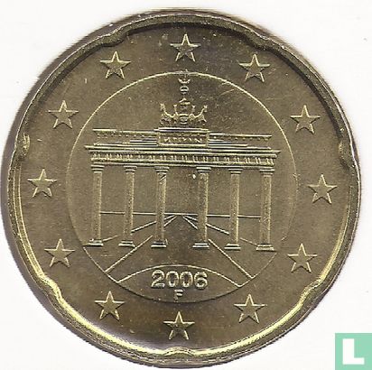 Deutschland 20 Cent 2006 (F) - Bild 1